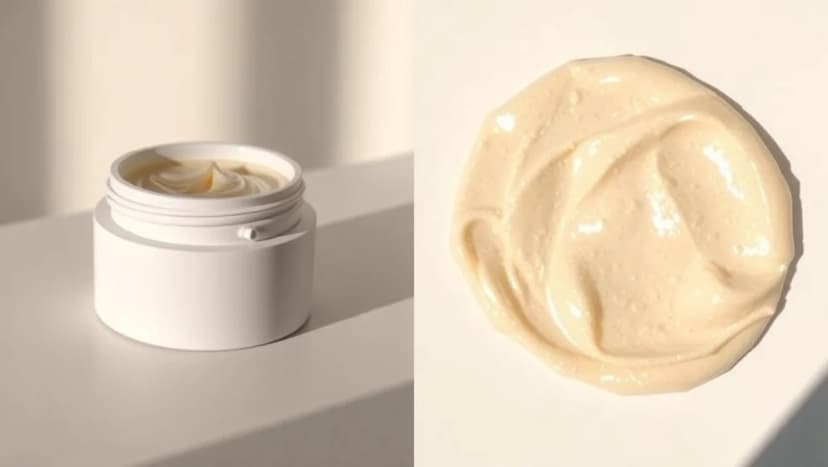 Clarins Beauty Flash Balm före och efter