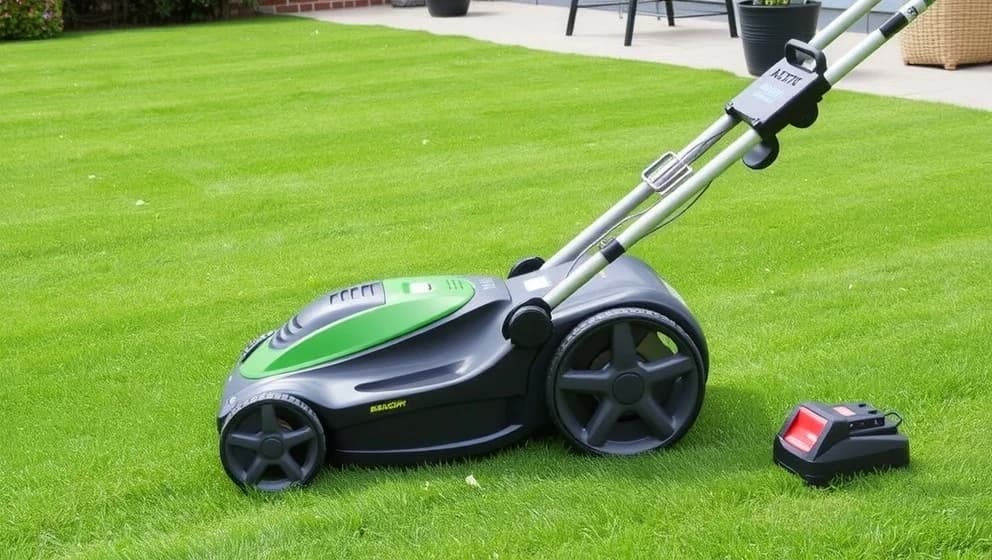 Gardena PowerMax Li-40/32 gräsklippare recension