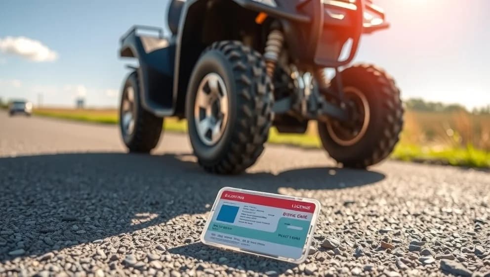 Kan man köra fyrhjuling med B körkort