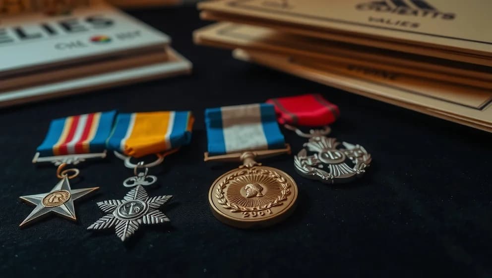 Medalj för lång och trogen tjänst värde