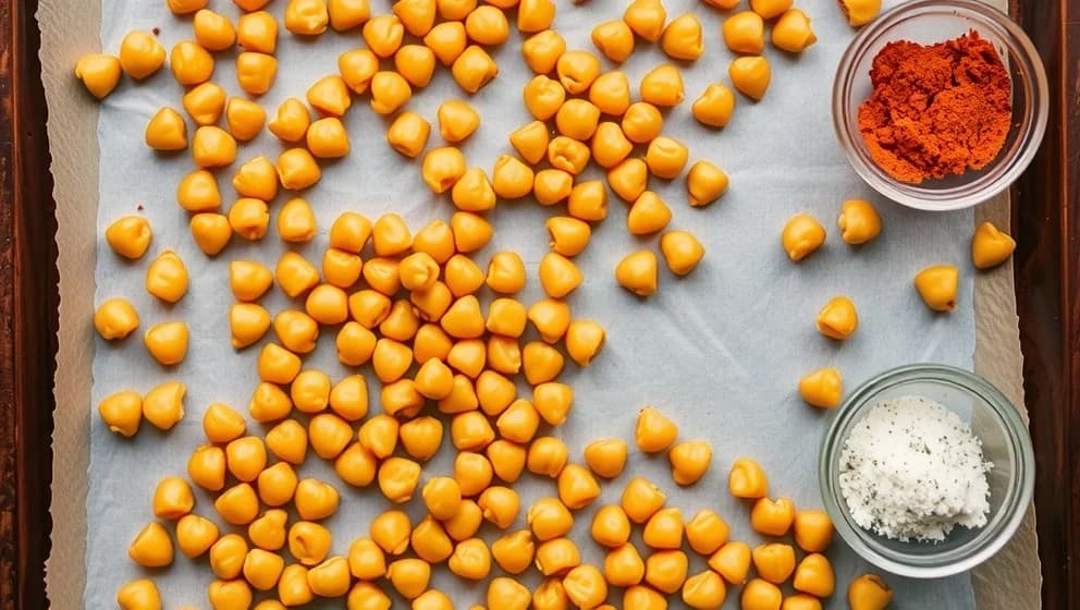 Rostade kikärtor i ugn hemma