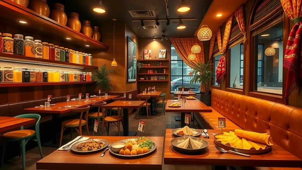 Saravanaa Bhavan Stockholm vegetarisk mat