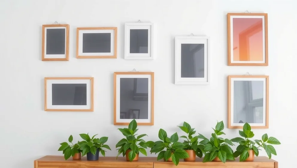 Sätta upp bilder på väggen utan märken