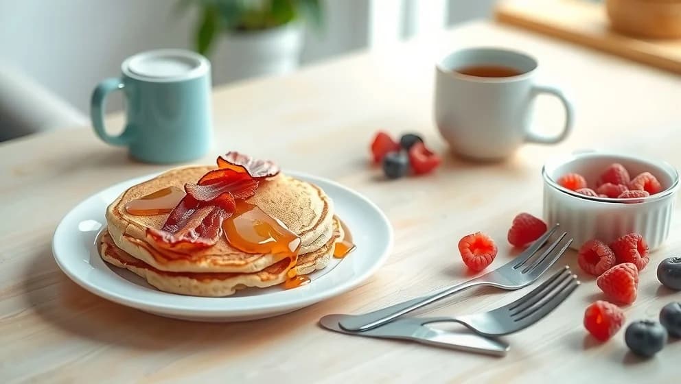 Ugnspannkaka med bacon från Fredriks fika